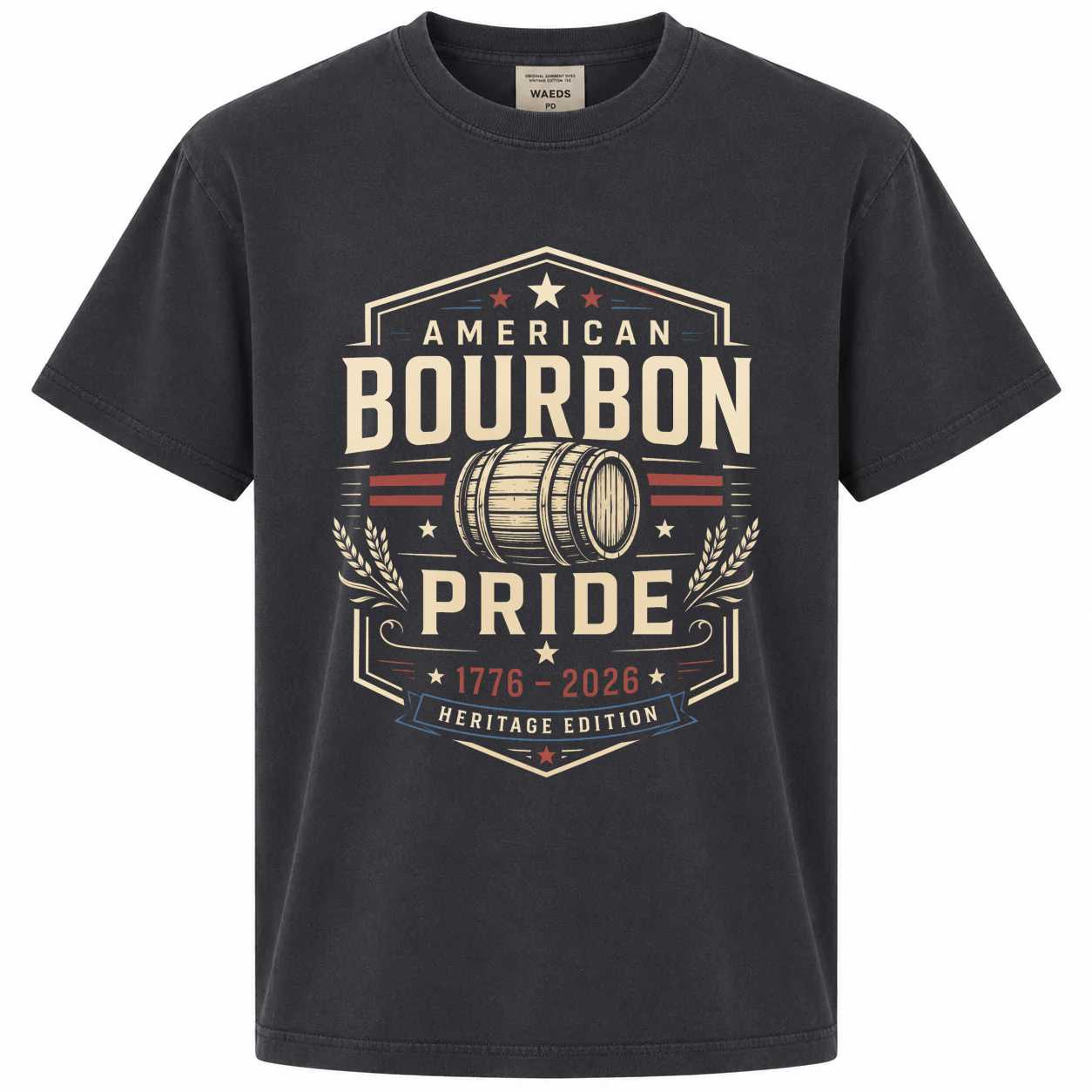 American Bourbon Shirt Modern Heritage Whiskey Pride Graphic Premium Lifestyle T-Shirt