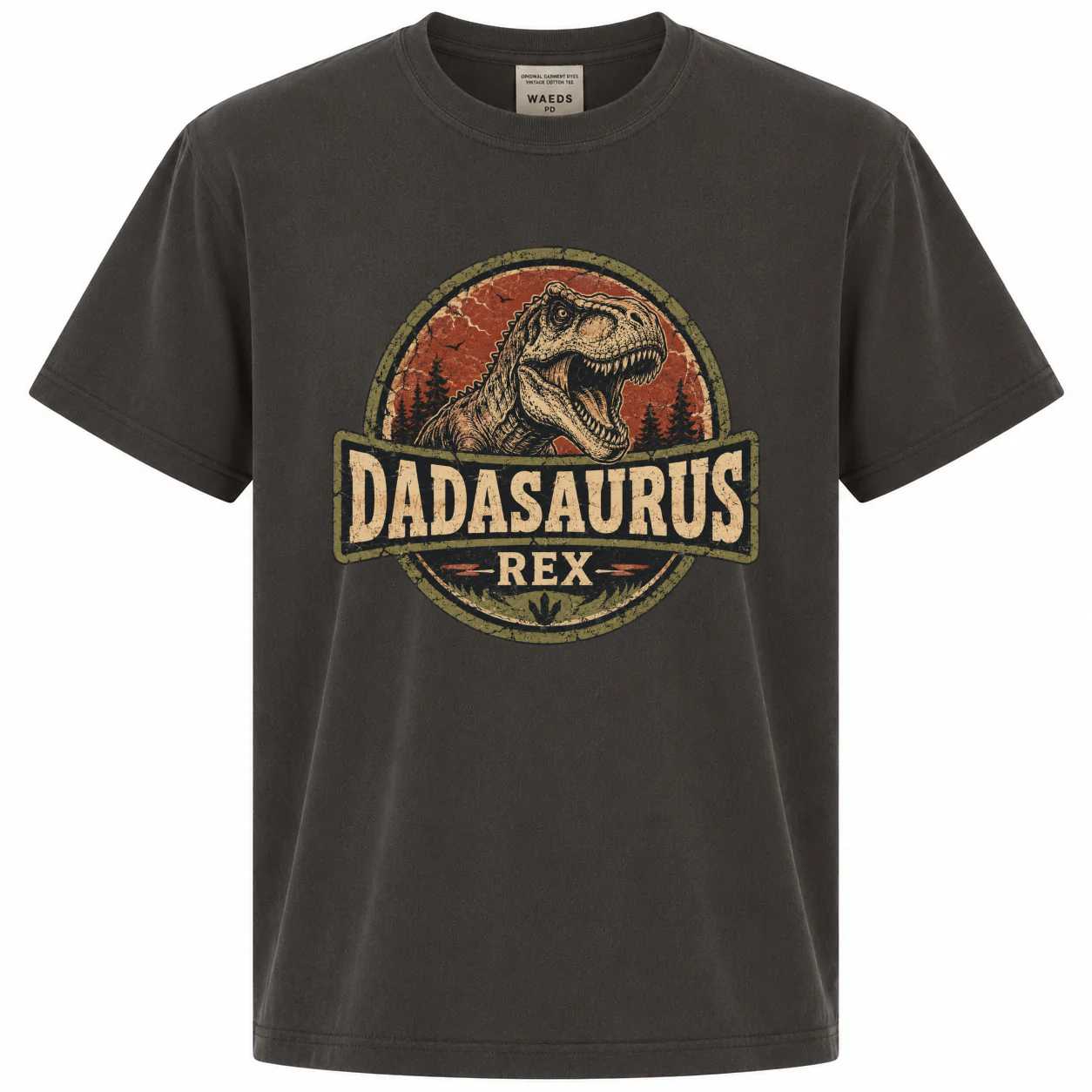 Dadasaurus Rex T-Shirt - Funny Dinosaur Father's Day Gift | Premium Vintage Graphic | Dad Life Apparel