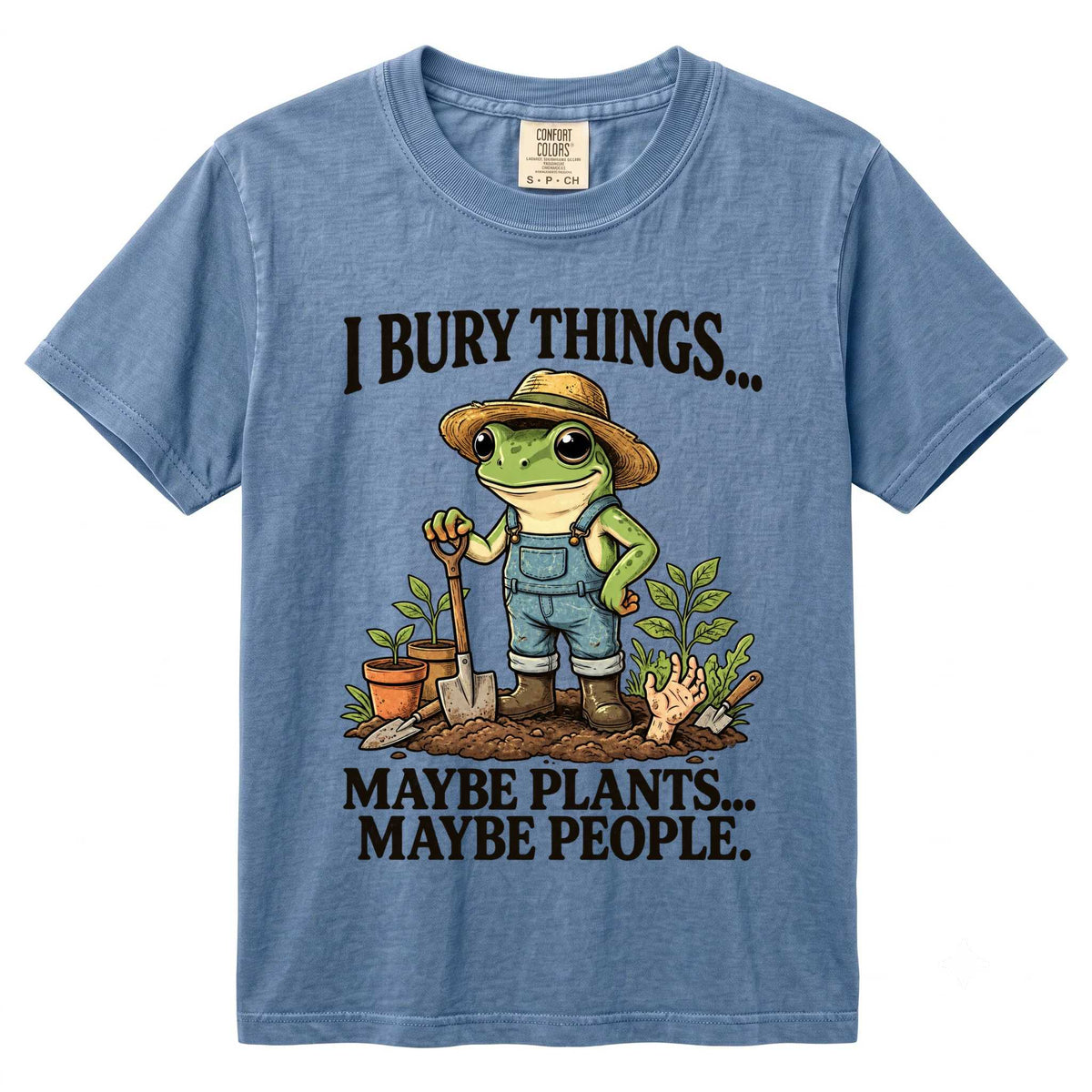 Frog Shirt - Perfect for Garden Lovers | Soft Cotton | Unique Idea