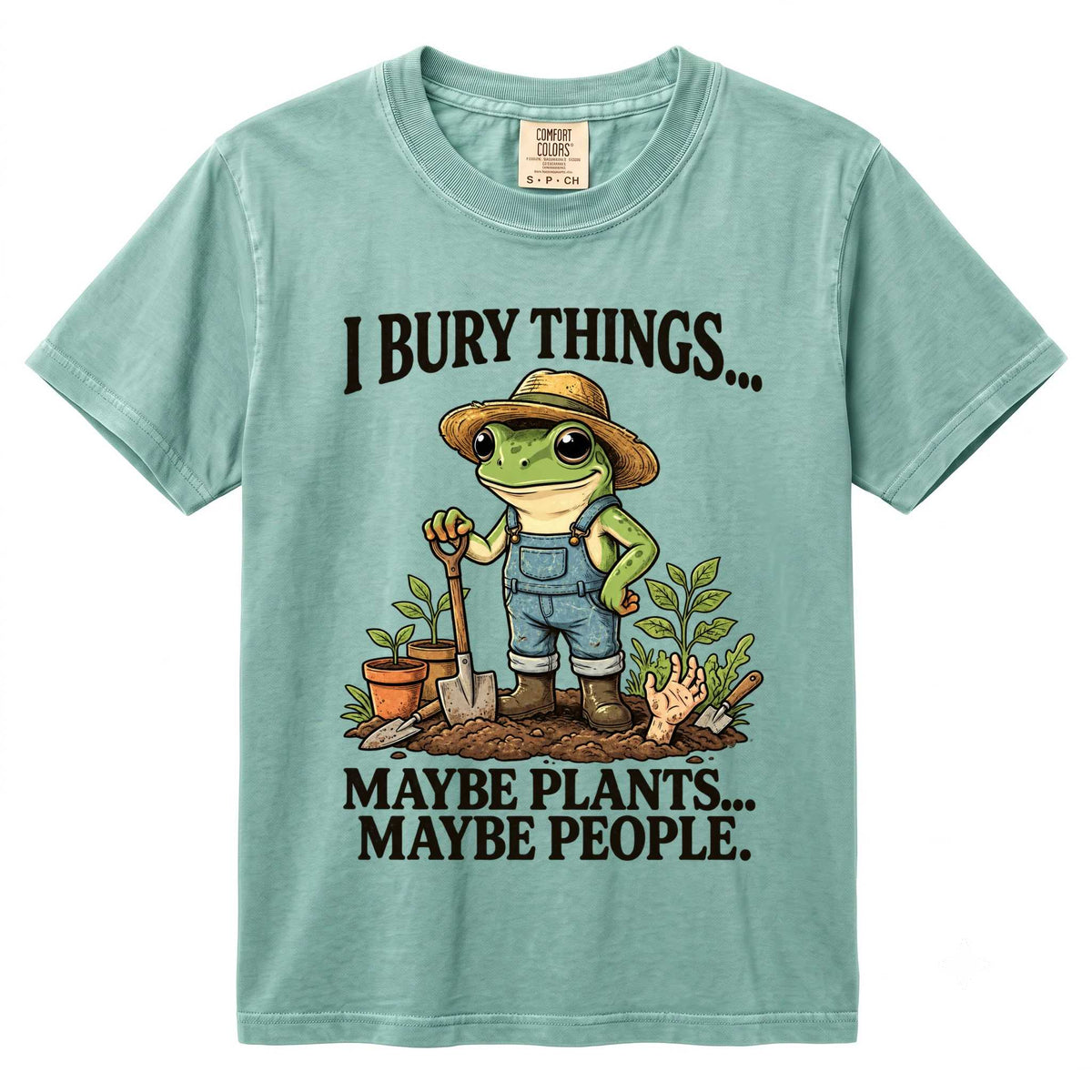 Frog Shirt - Perfect for Garden Lovers | Soft Cotton | Unique Idea