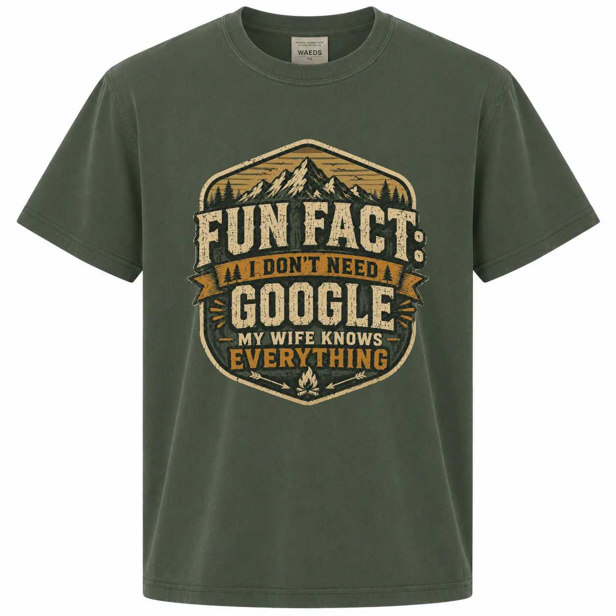 Outdoor Funny Dad Sweatshirt Adventure Humor Crewneck Fathers Day Gift for Dad