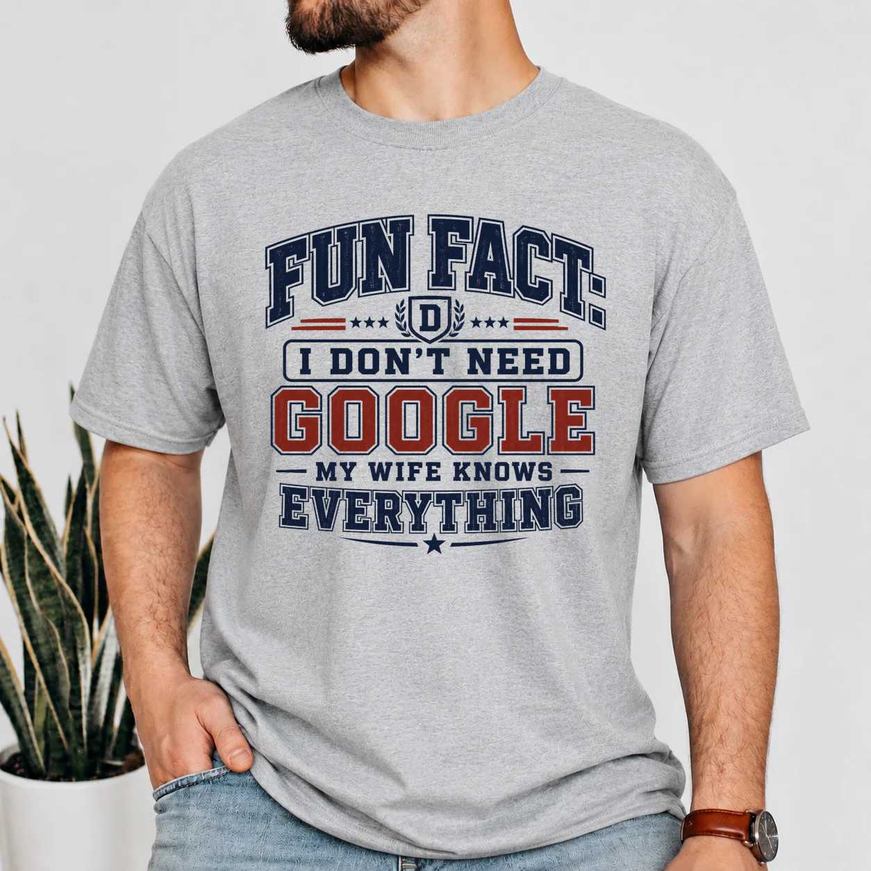 Varsity Funny Dad Sweatshirt Collegiate Humor Crewneck Fathers Day Gift for Men