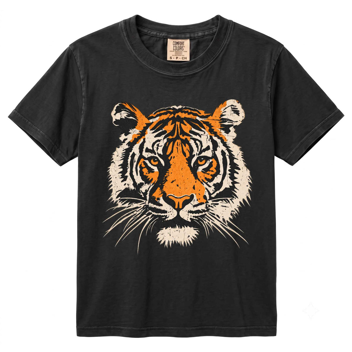 Tiger Graphic T-Shirt - Bold Animal Design | Unique Style | Perfect