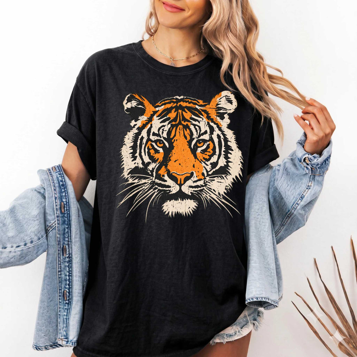 Tiger Graphic T-Shirt - Bold Animal Design | Unique Style | Perfect