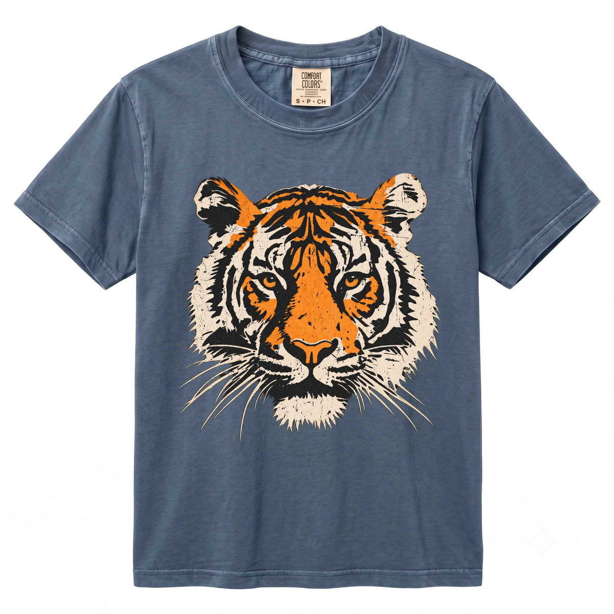 Tiger Graphic T-Shirt - Bold Animal Design | Unique Style | Perfect